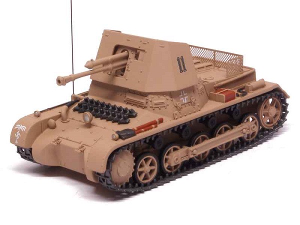 tank pz. jager i ausf b 1941 5 leichte div. lybie/ sand mf48559dak Модель 1:48